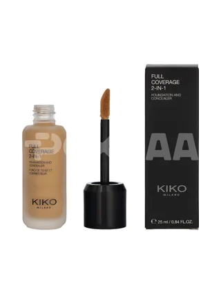 Kiko Milano Full Coverage 2 In 1 Foundation & Concealer 25ml - O50 1