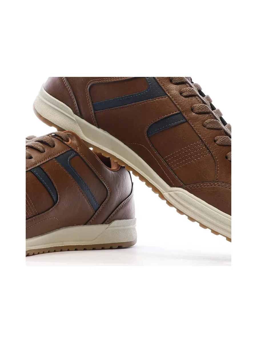 Baskets Marron/Marine Homme Umbro Jade Net 7