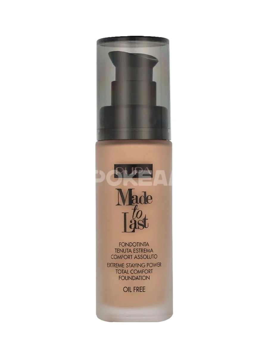 Pupa Made To Last Total Comfort Foundation SPF10 30ml - #055 Cinnamon Beige 2