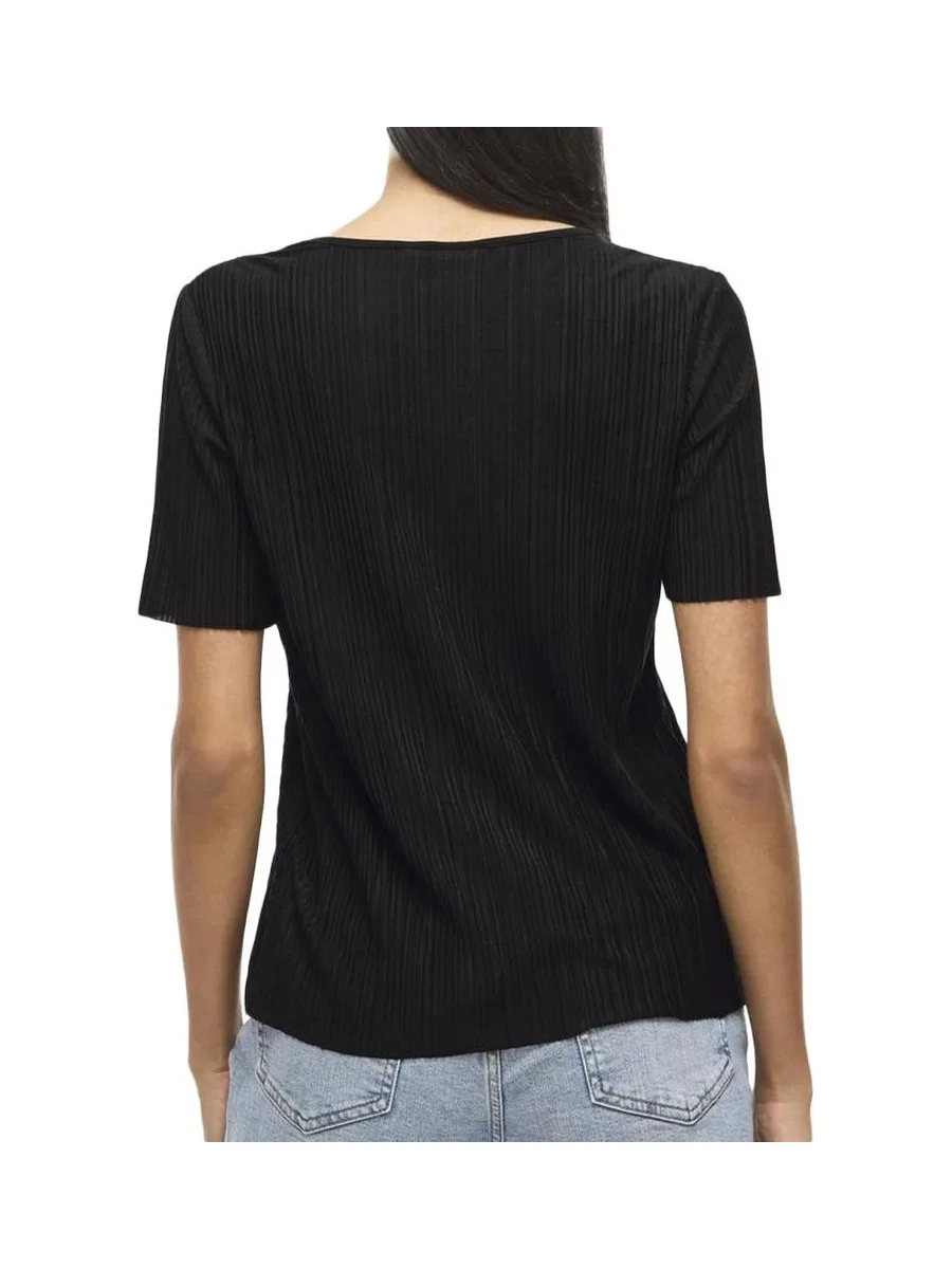 T-Shirt Noir Femme Vila Viplisa 3