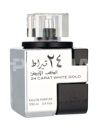 Lattafa 24 Carat White Gold Edp Spray 100ml 2