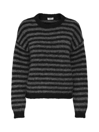 Pull Noir/Gris Femme JDY Zoey 1