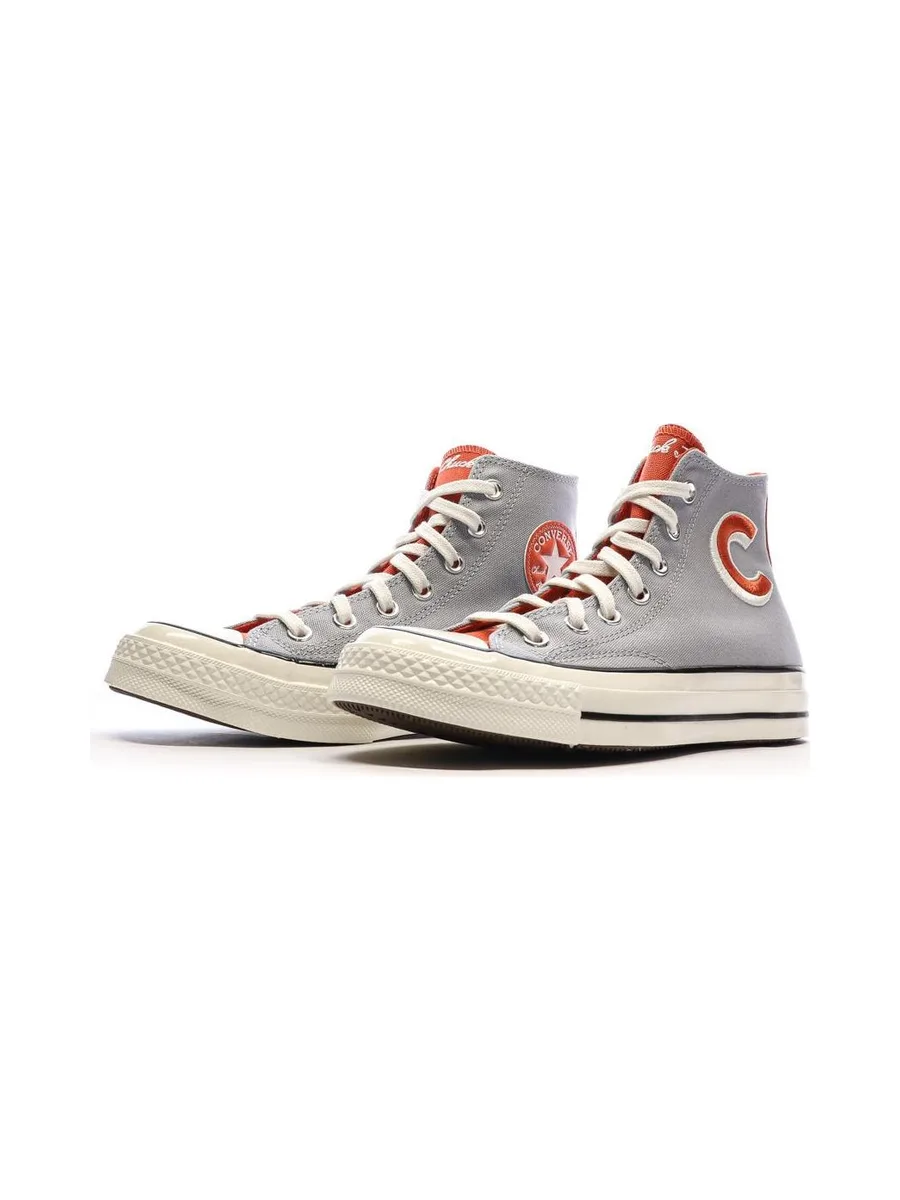 Baskets Grises Homme Converse Chuck 70 Letterman 7