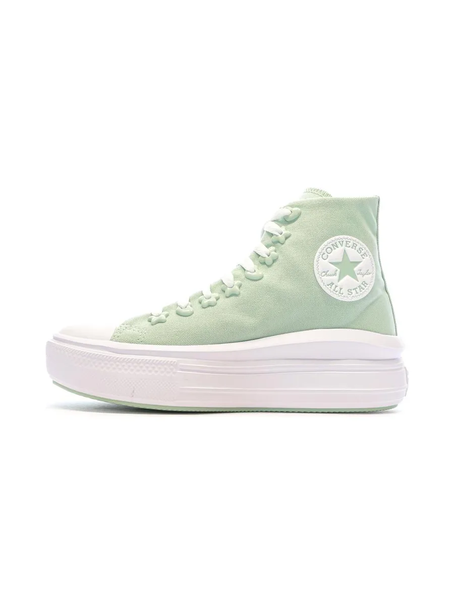 Baskets Vertes Femme Converse All Star Motion 2