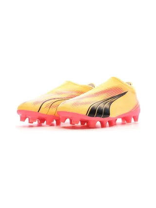 Chaussures de football Orange/Rose Garçon/Fille Puma Ultra Match 6
