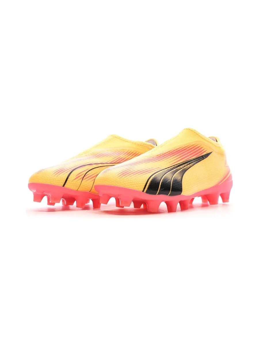 Chaussures de football Orange/Rose Garçon/Fille Puma Ultra Match 6