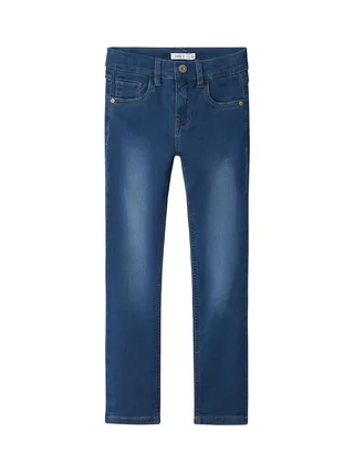 Jean Slim Bleu Fille Name it Theo 3