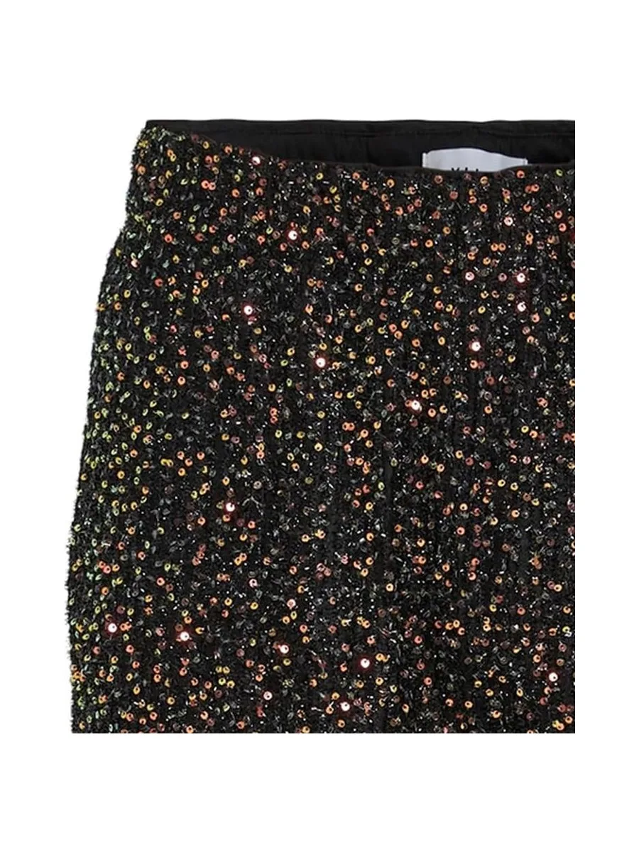 Pantalons à sequin Noir Femme Vila Viscara 4