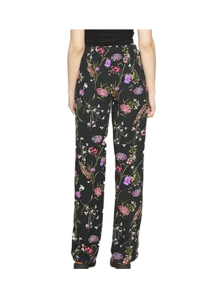 Pantalon Noir à Motifs Femme Vero Moda Easy Hw 2