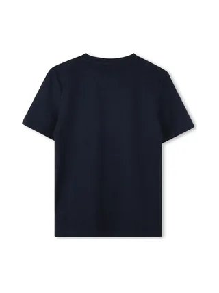 T-Shirt Marine Garçon Hugo Boss J52701 2