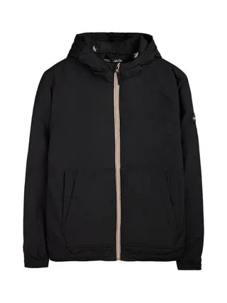 Blouson Noir Homme Teddy Smith Hector 1