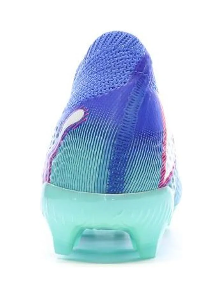 Chaussures de Foot Bleues Homme Puma Future 7 Ultimate FG/AG 4