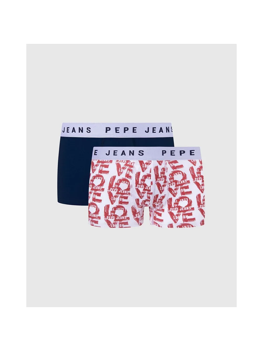 PEPE JEANS Love Print Tk 2P - Boxer 2