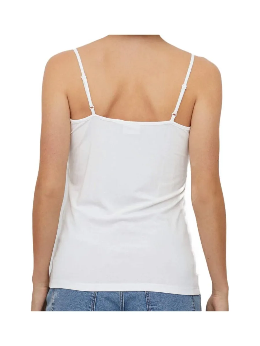 Débardeur Blanc Femme Vila Singlet 3