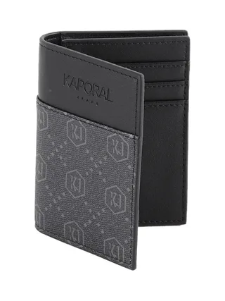 Portefeuille Noir Homme Kaporal Kp Pouce 1