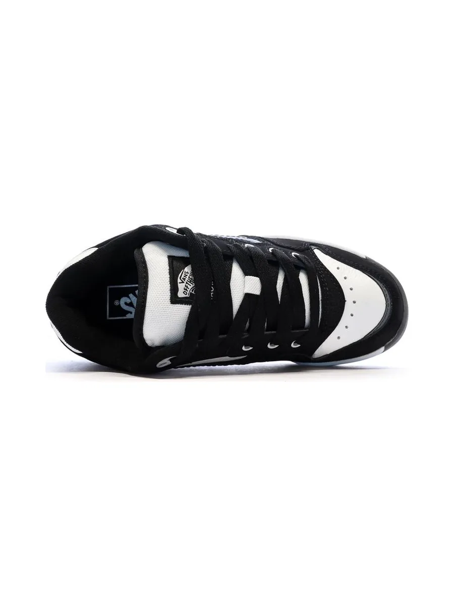Baskets Noir/Blanc Homme Vans Rowley 5