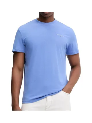T-shirt Bleu Homme Tommy Hilfiger Tjm Slim Linear 26 1