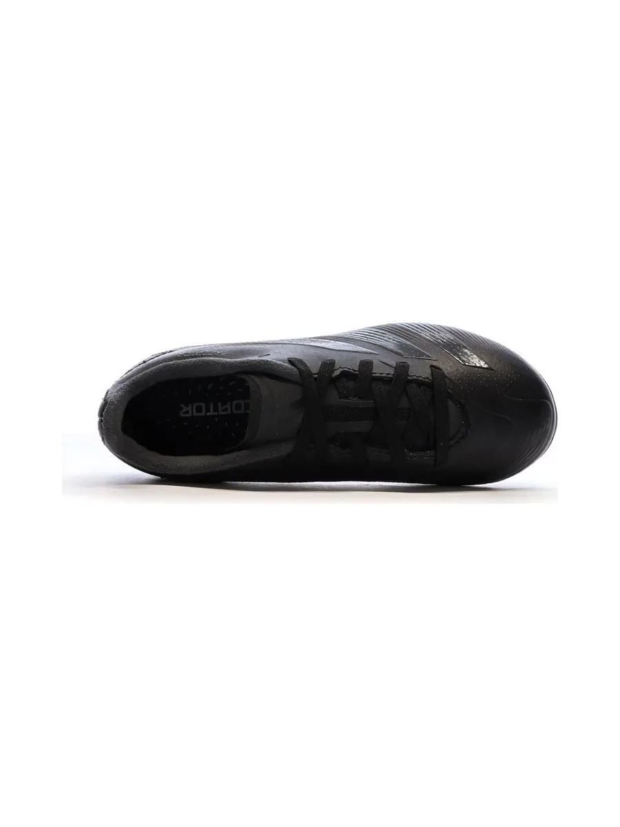 Chaussures de Foot Noires Junior Adidas Predator League MG 5
