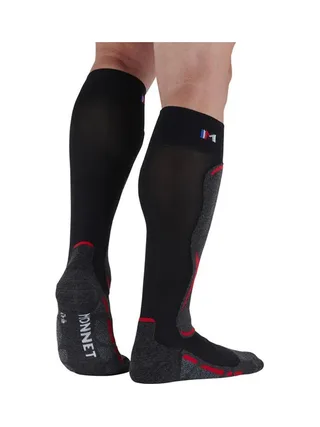 X1 Paire de Chaussettes Noir/Rouge Mixte Mi Ba Access 2