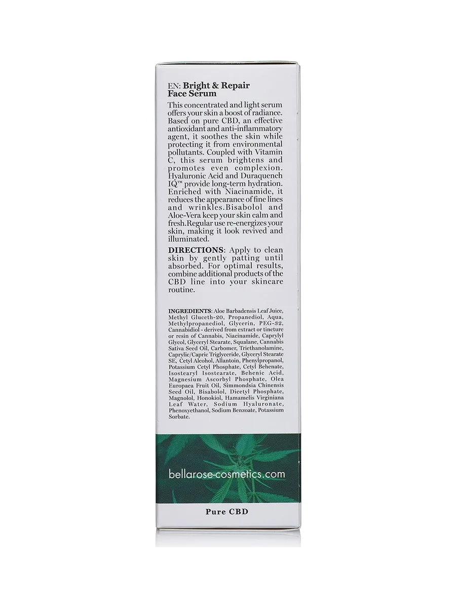 Sérum visage éclat & réparateur CBD 4