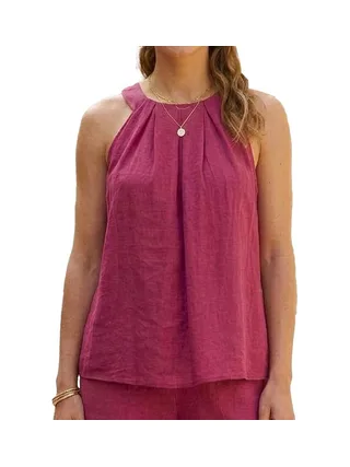 Top Fuchsia Femme Vero Moda Evalina 1