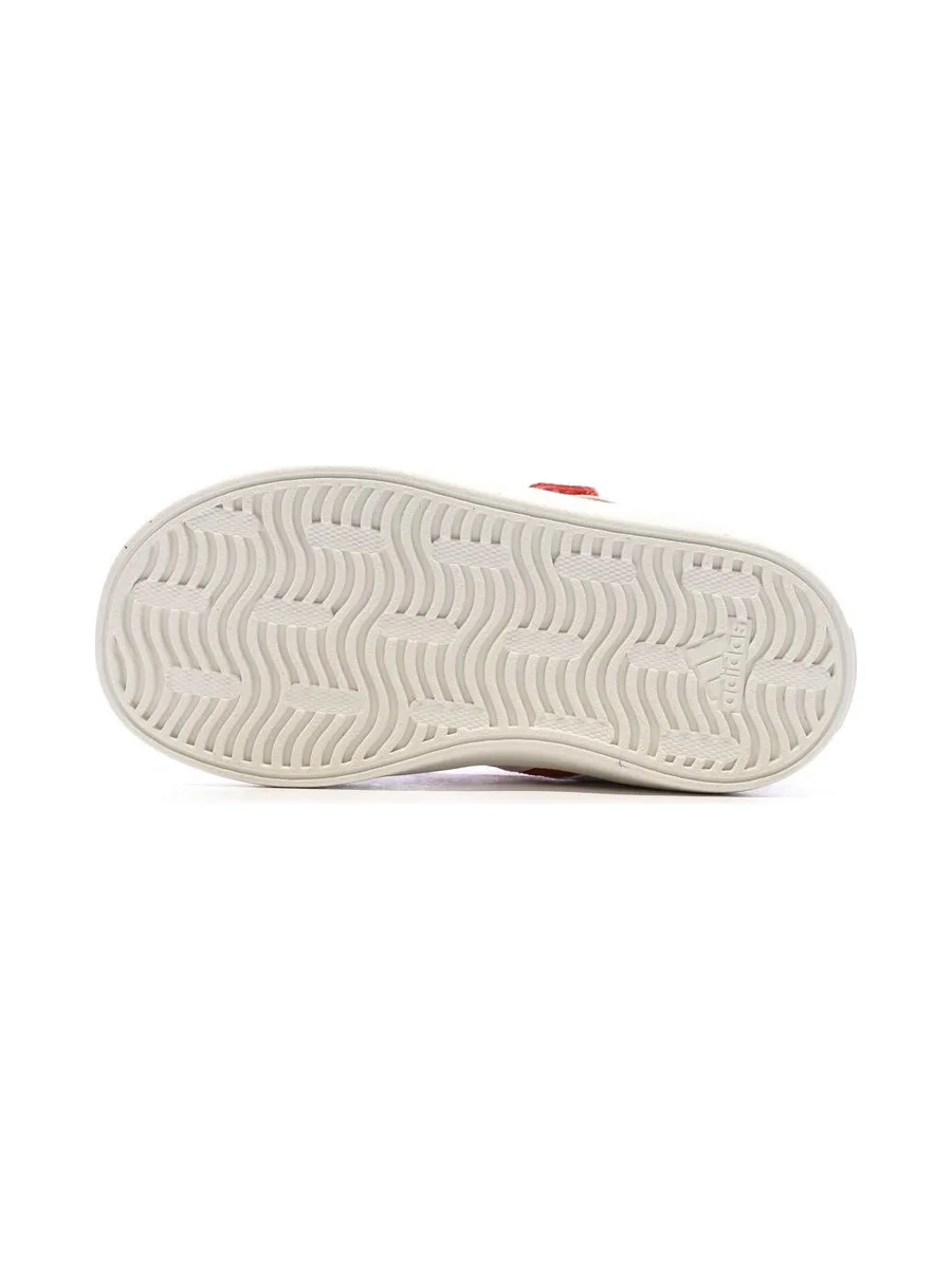 Baskets Rouges/Blanches Fille Adidas Grand Court 3.0 6