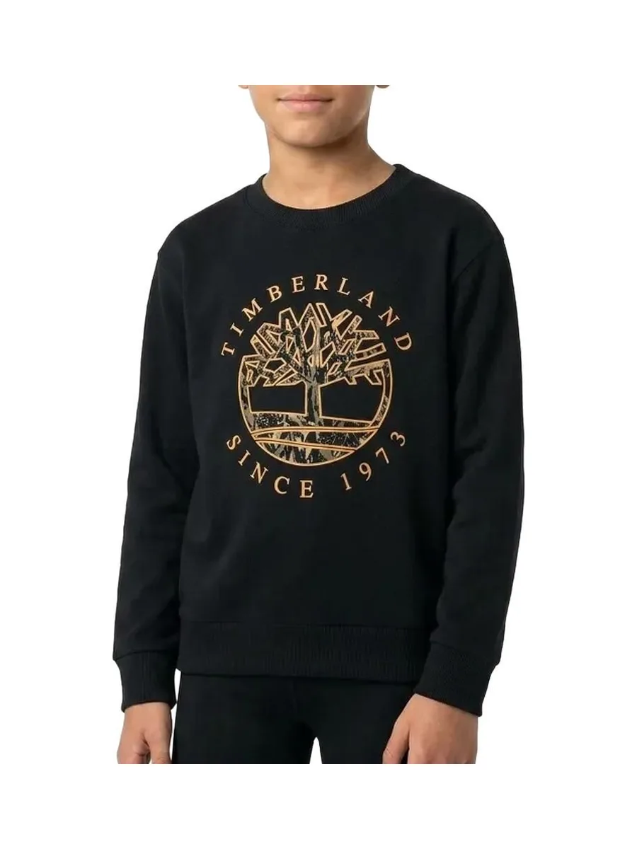 Sweat Noir Garçon Timberland T60319 2