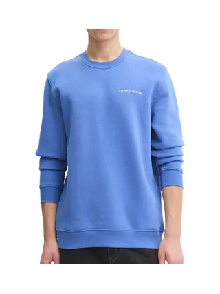 Sweat Bleu Homme Tommy Hilfiger Linear Crew 1