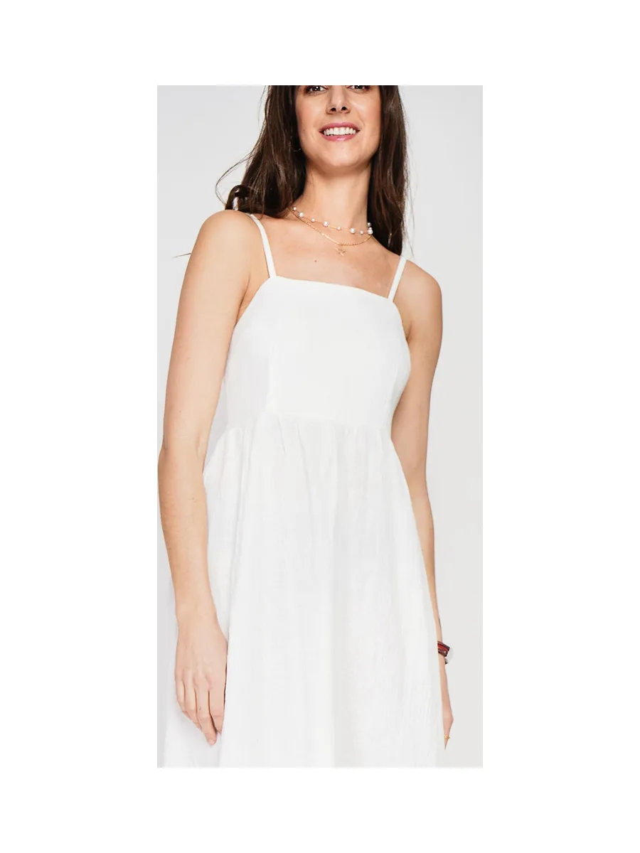 Robe Longue d'Été à Bretelles réglable 3