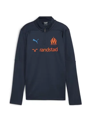 OM Sweat 1/4 Zip Training Marine Junior Puma 2024/2025 1