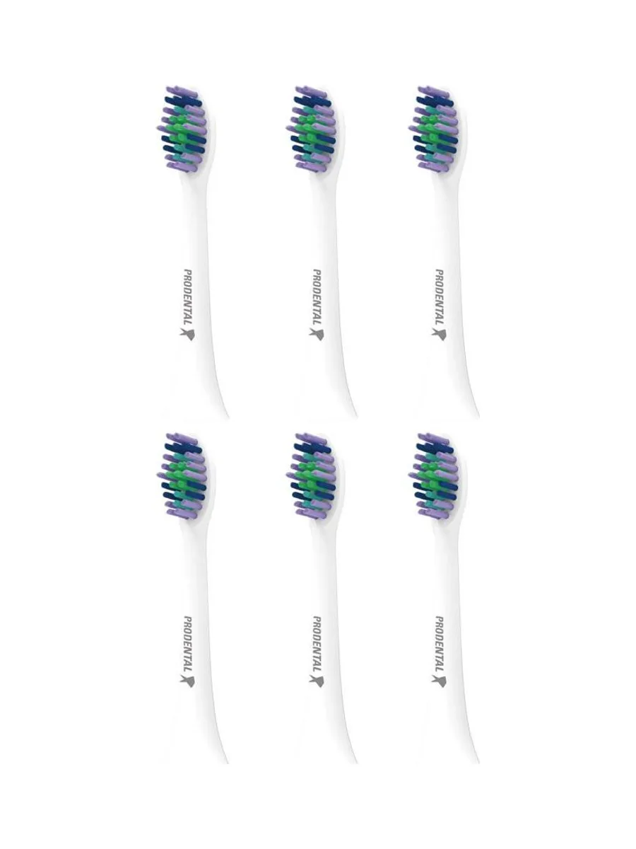 X6 Brossettes de Rechange Prodental Multi Action 1