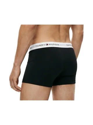 X3 Boxers Noir Homme Tommy Hilfiger Low Rise Trunk 3