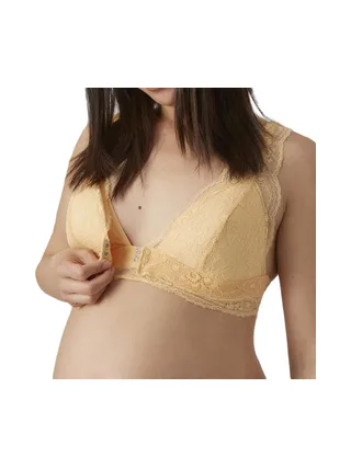 x2 Soutien gorge de Grossesse Orange/Noir Femme Mamalicious Enia 1