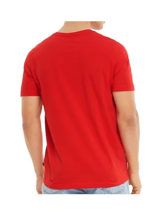T-shirt Rouge Homme Puma Essential Logo 2