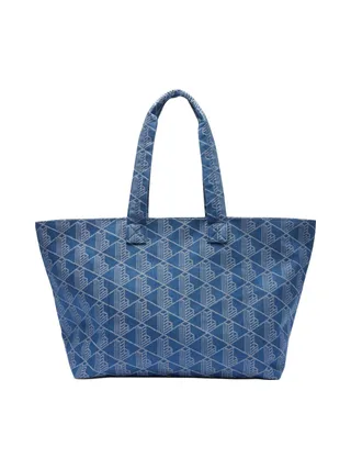 Sac Cabas Bleu Femme Lacoste XL Summer 2