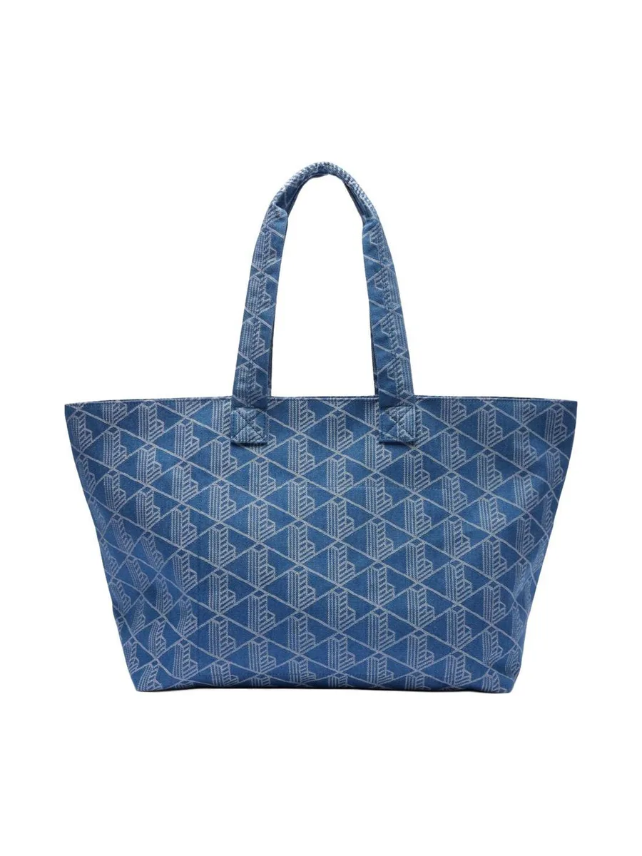 Sac Cabas Bleu Femme Lacoste XL Summer 2