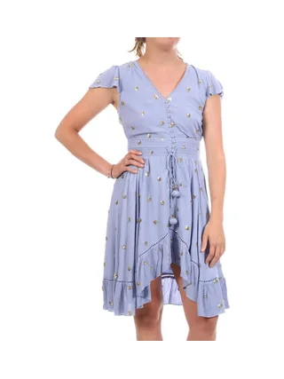 Robe Bleu Clair Femme GOA chica 1