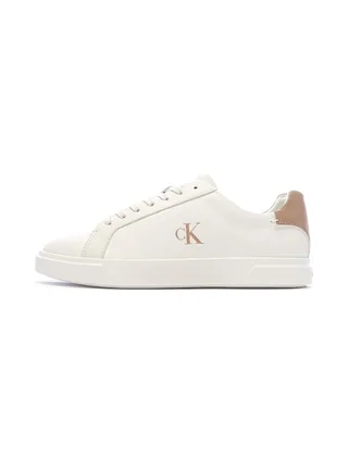 Baskets Blanc/Rose Femme Calvin Klein Jeans Low Pro Cups 1