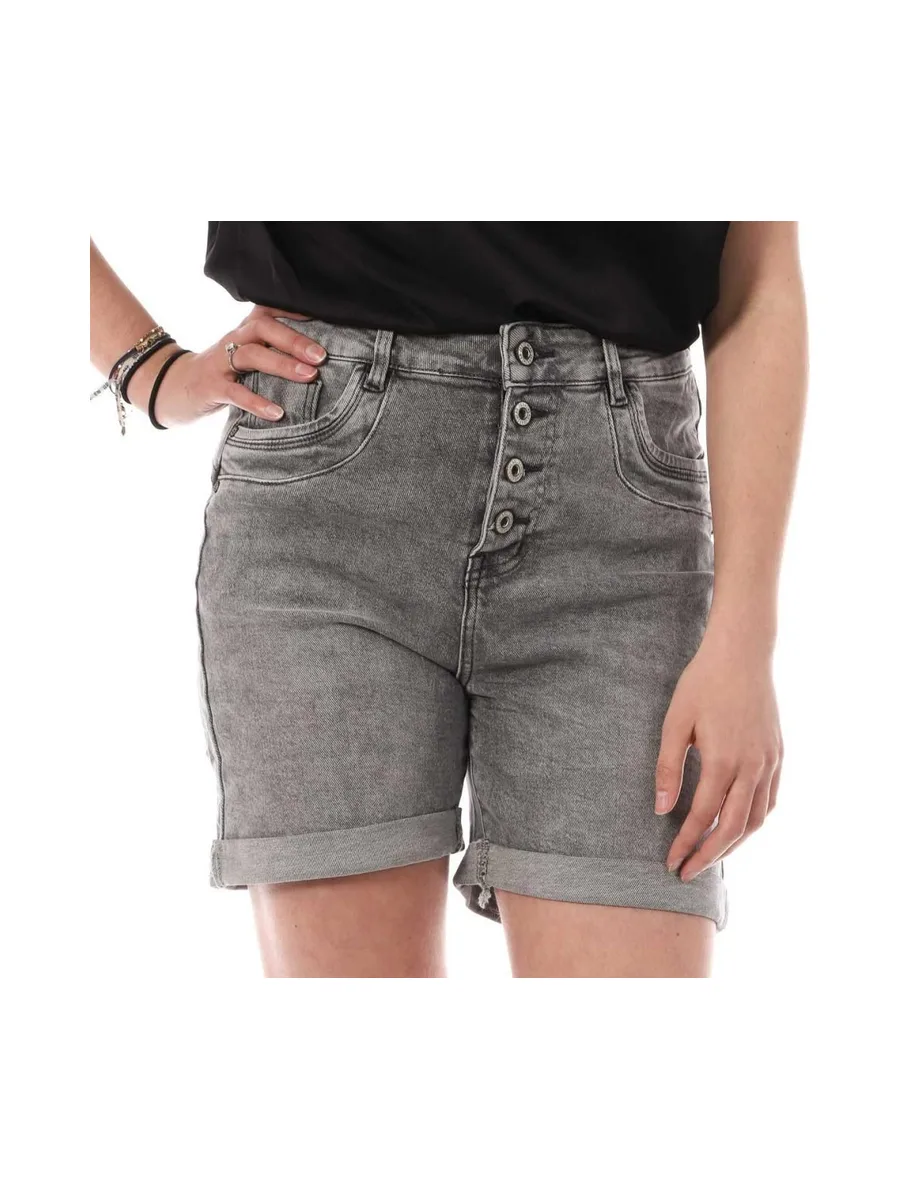 Short Gris Femme Monday Premium Please 2
