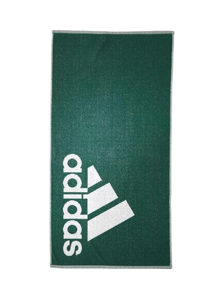 Serviette Blanc/VertHomme Adidas Towel 1