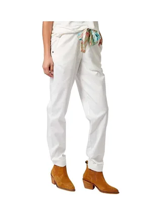 Pantalon fluide Blanc Femme Kaporal CECIL 1