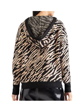 Pull Marron/Noir Femme Morgan MBANC 2