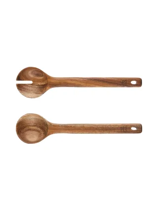 Couverts à salade en bois d'acacia OLLE 1