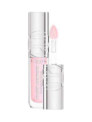 Huile à Lèvres Repulpante Plump Ambition Hyaluron Lip L'Oréal Paris 101 Cristal Clear 2