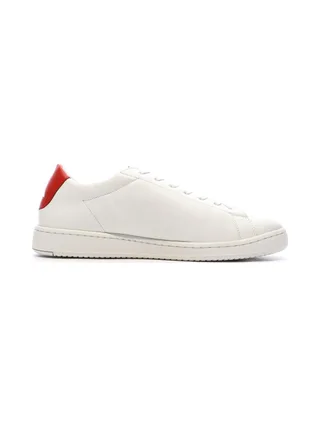 Baskets Blanches/rouge Homme Le Coq Sportif Phenix 2