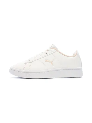 Baskets Blanches Fille Puma Vikky Cat 1
