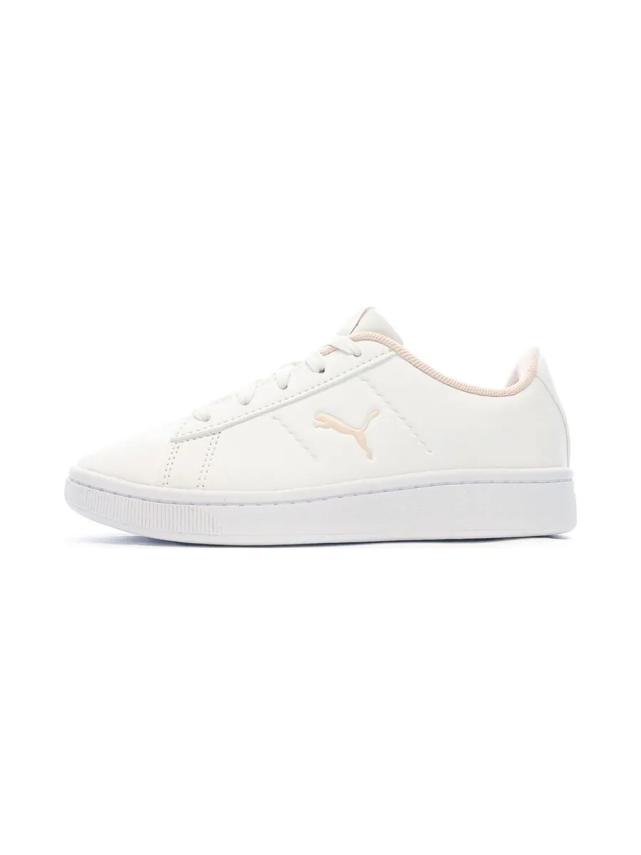 Baskets Blanches Fille Puma Vikky Cat 2