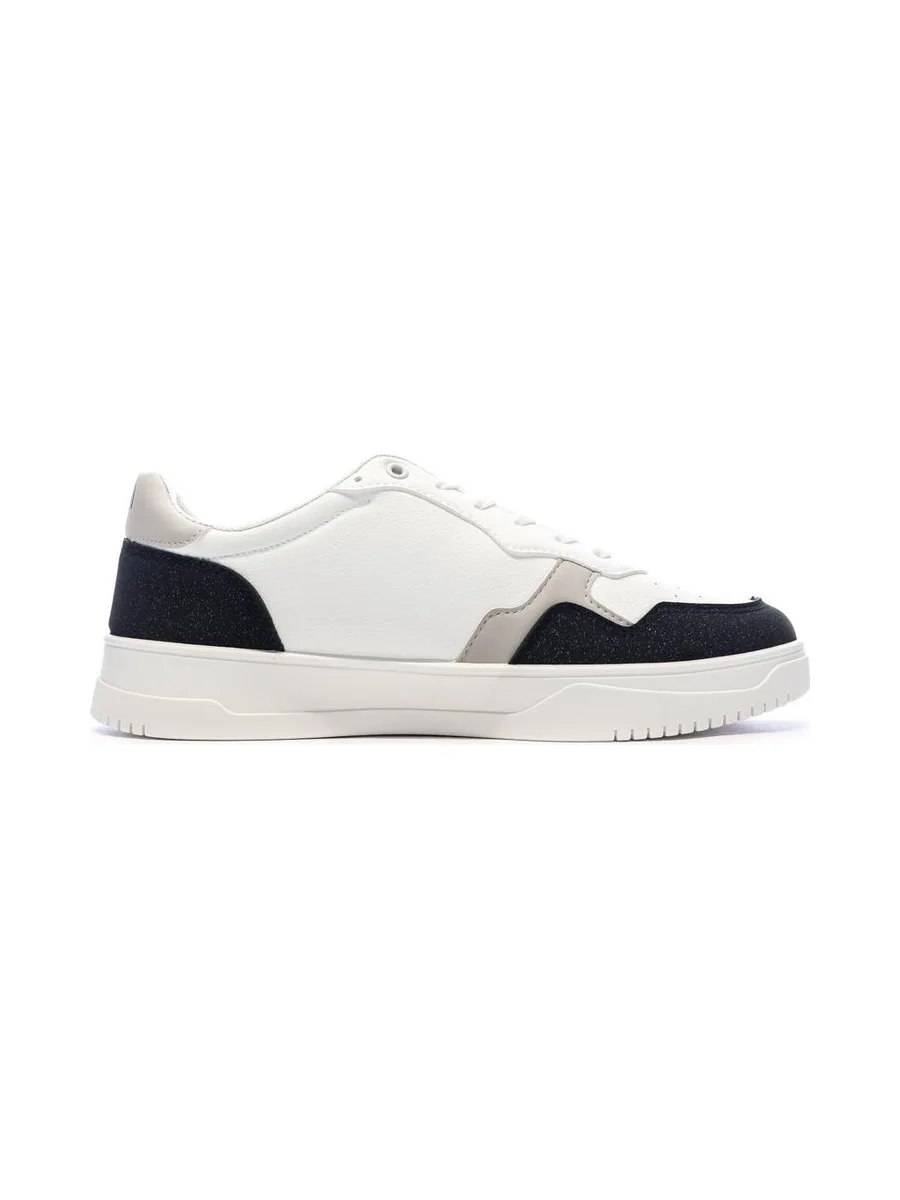 Baskets Blanches/Marines Homme Ellesse Pansit 3