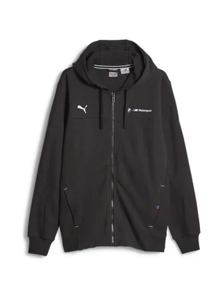 Sweat Noir à capuche Homme Puma Bmw 1