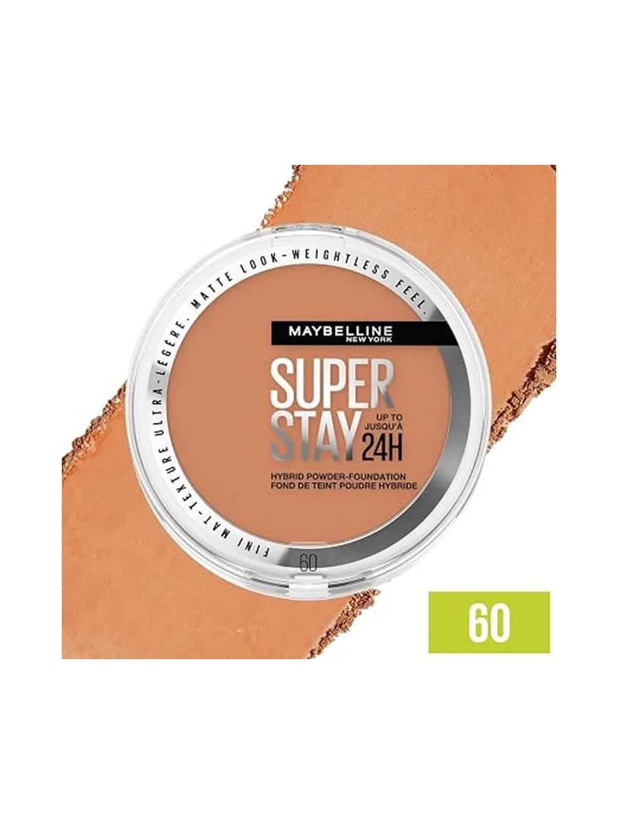 Fond de teint poudre hybride Gemey Maybelline SuperStay 24H 60 3